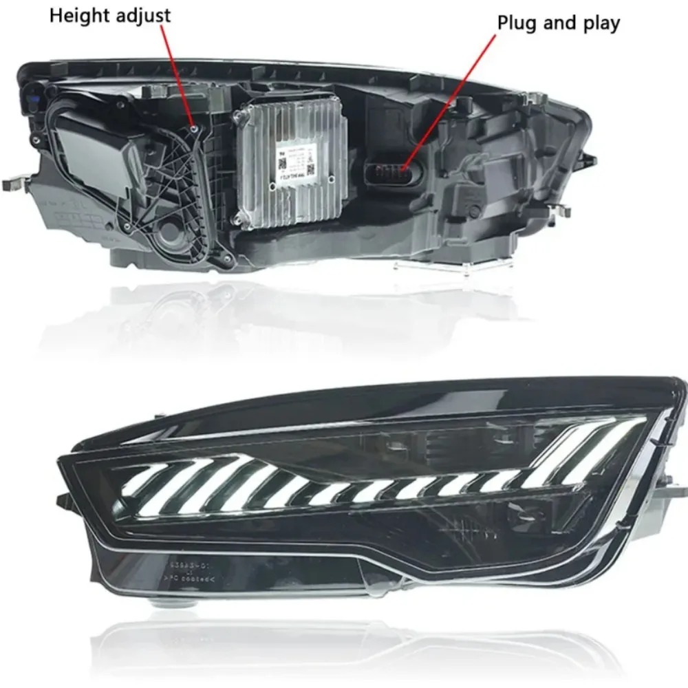 LED Headlight for A7 2011-2018 Modified RS7 Head Front Light  Lens Lamp Car Accessories
